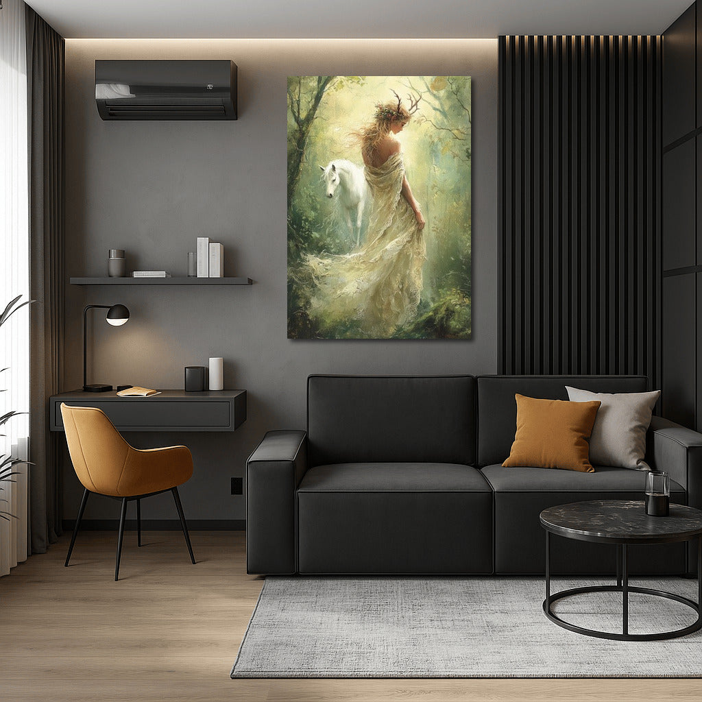 Grace of Forest Dreams: Unicorn and Elven Magic