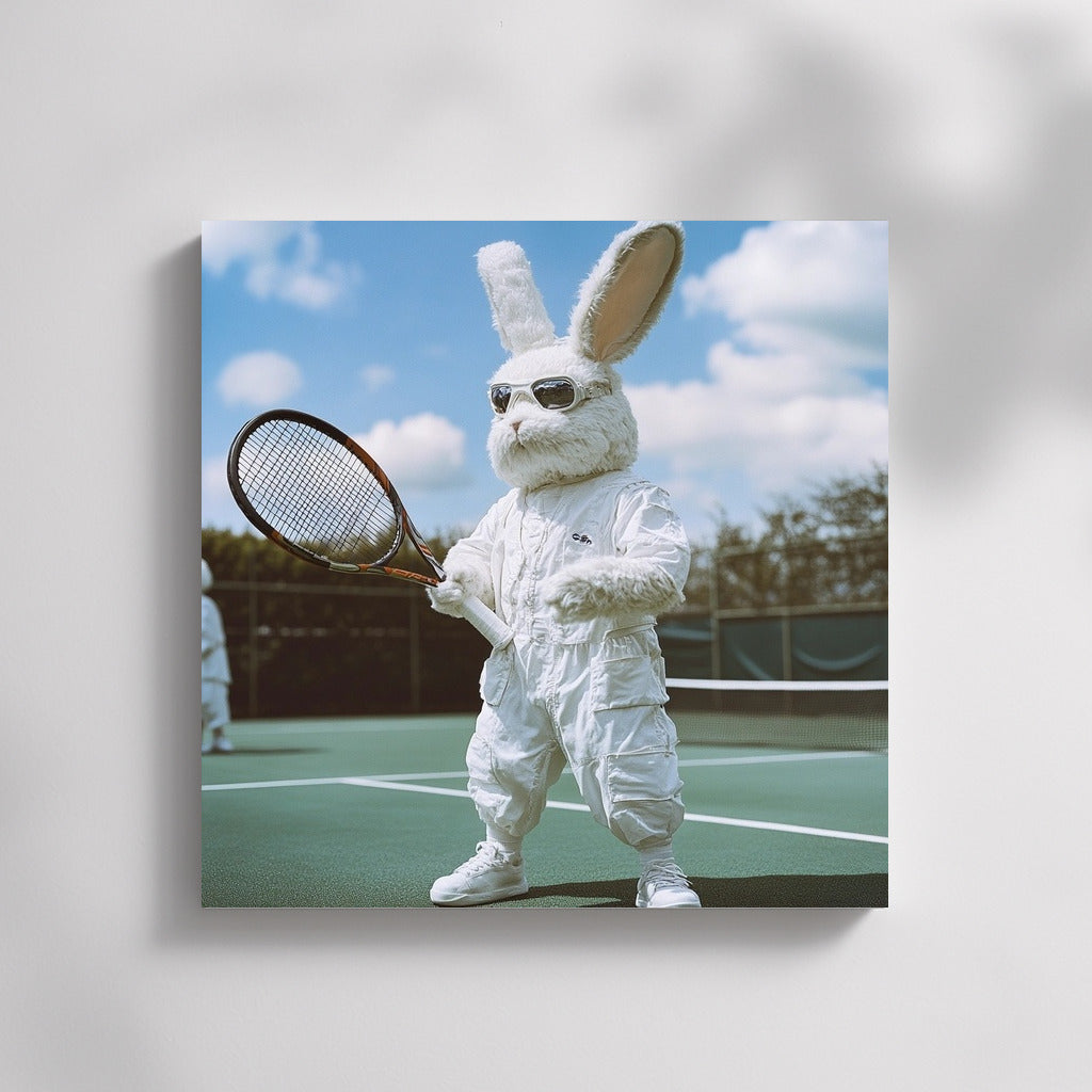 Seth and Ears: The Tennis Hare