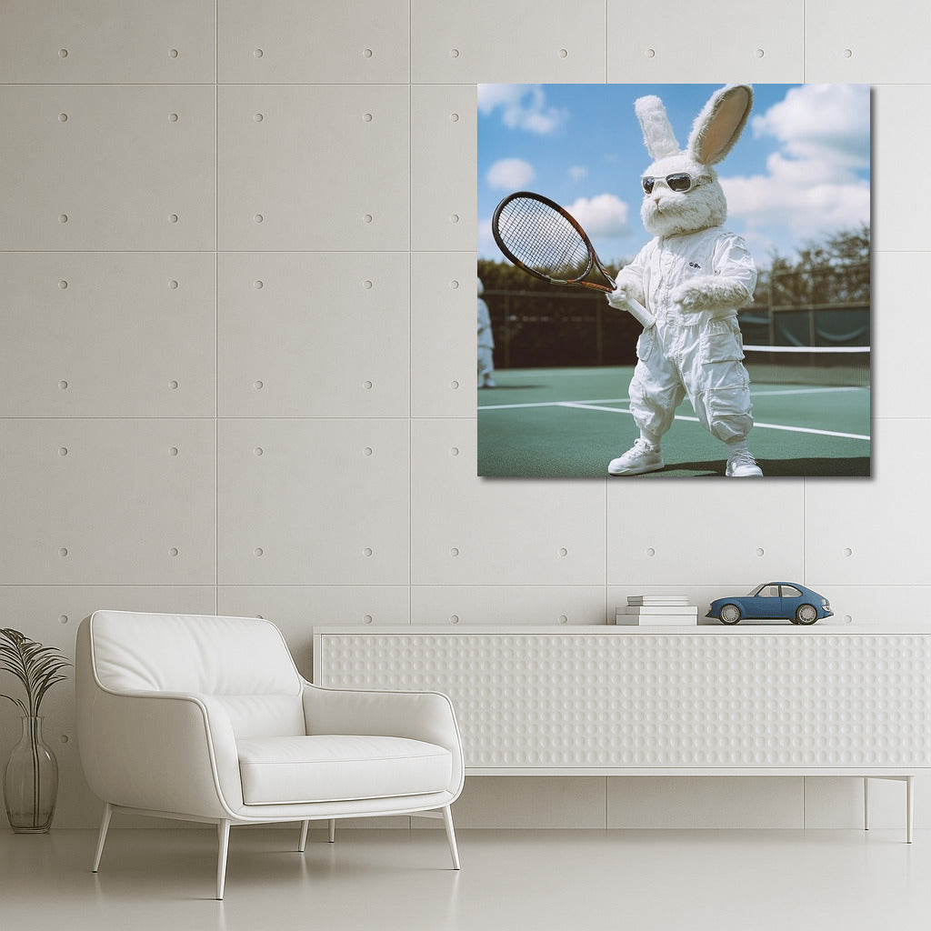 Seth and Ears: The Tennis Hare