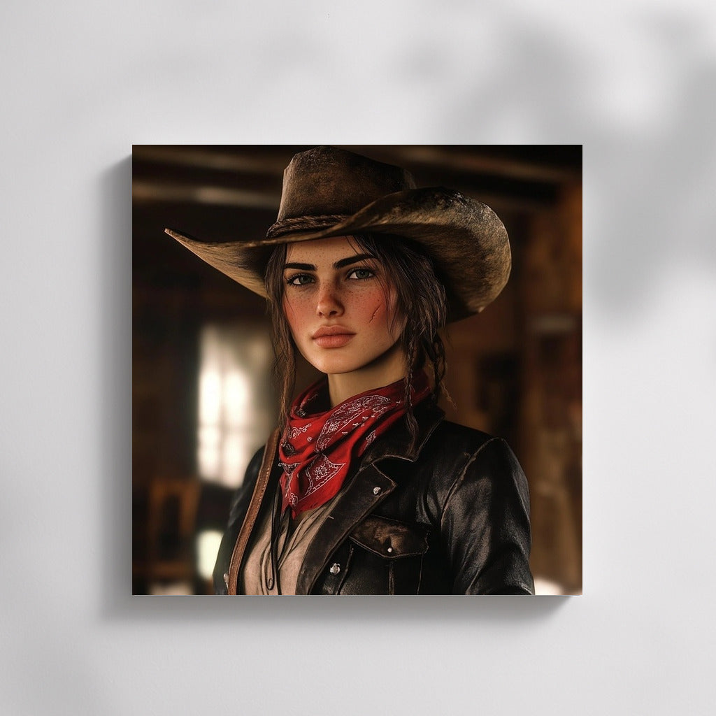 A Hat on the Prairie Sunset