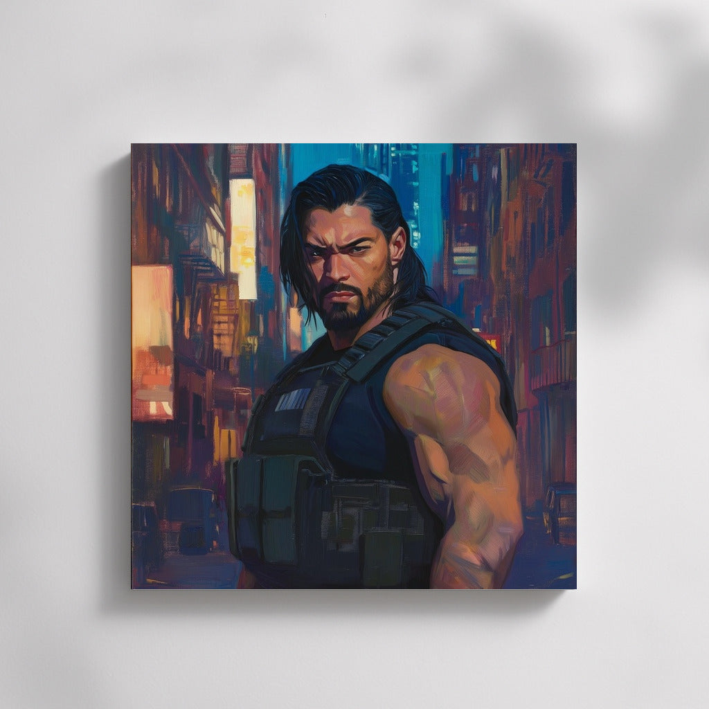 Twilight Guardian of City Lights