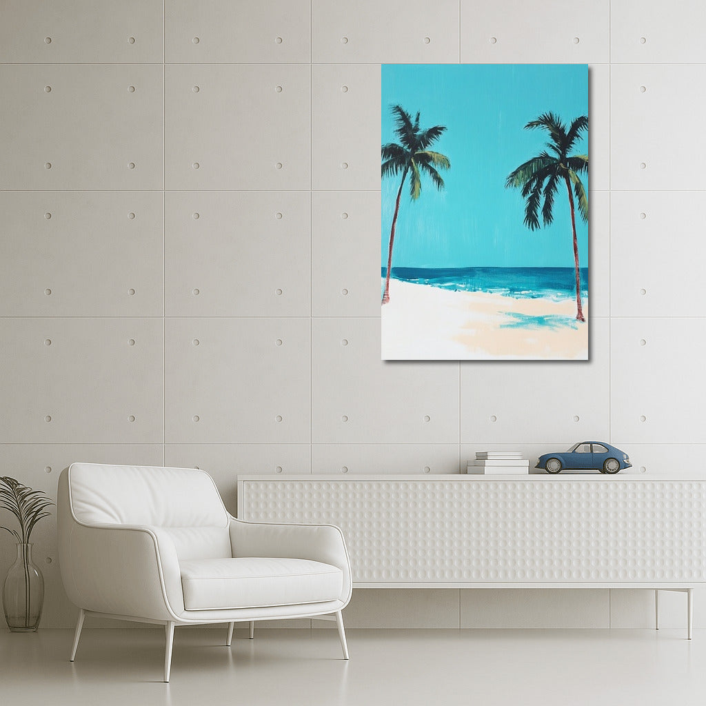 Palm Shelter: Whisper of the Sea Breeze