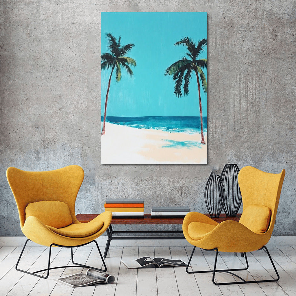 Palm Shelter: Whisper of the Sea Breeze