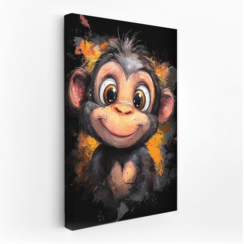 Cute Monkey: Smile in a Frame