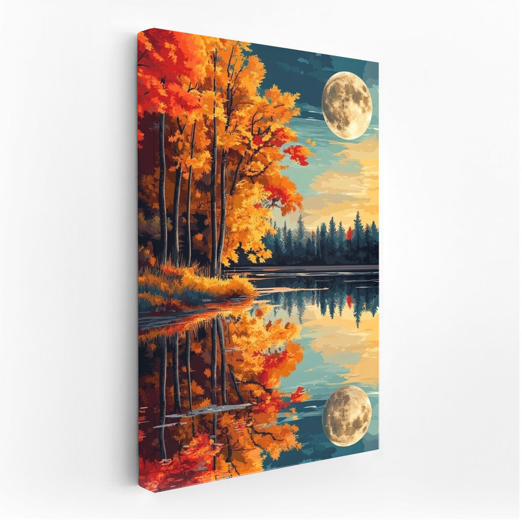 Moonlight Serenade of the Golden Forest