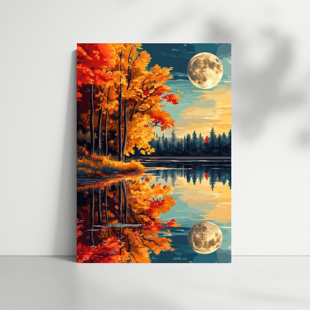 Moonlight Serenade of the Golden Forest