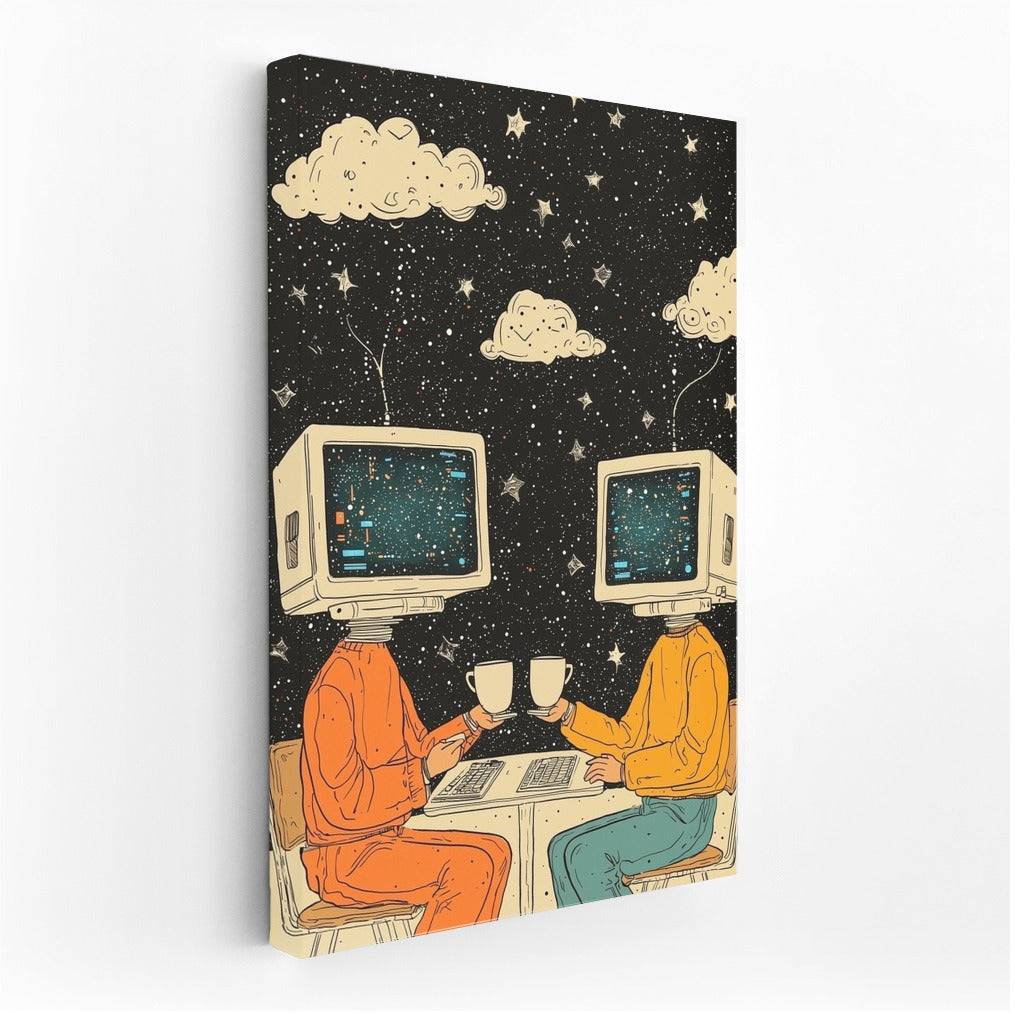 Cybernetic Dialogue of Galaxies