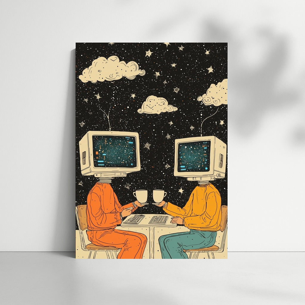 Cybernetic Dialogue of Galaxies