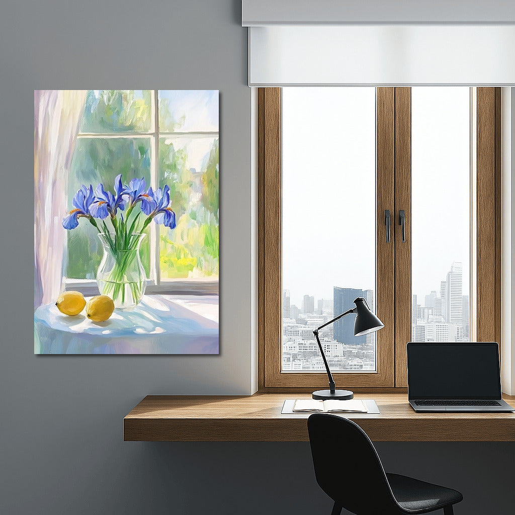 Flower Citrus Symphony by the Window