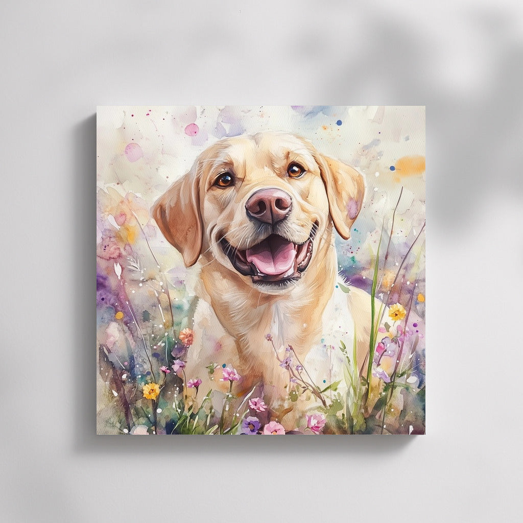 Flower Labrador: Oasis of Joy