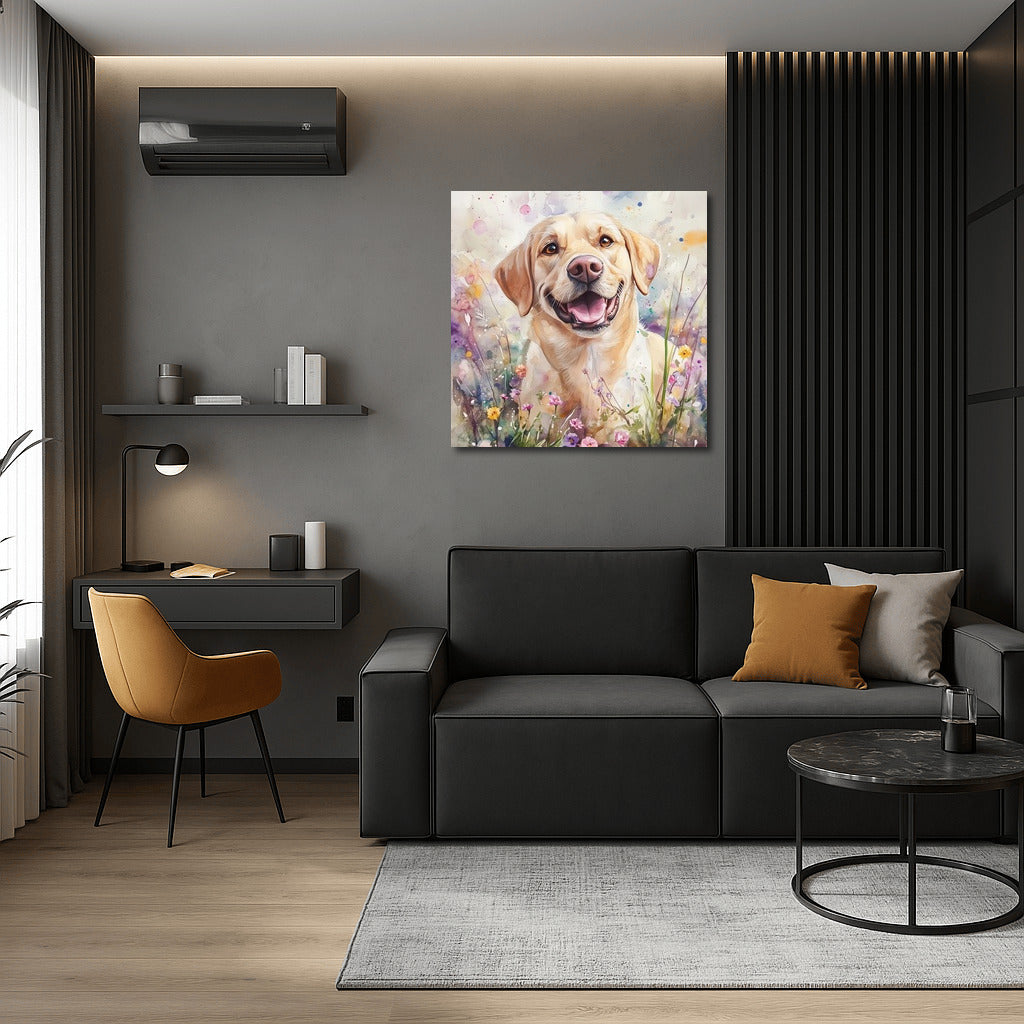 Flower Labrador: Oasis of Joy