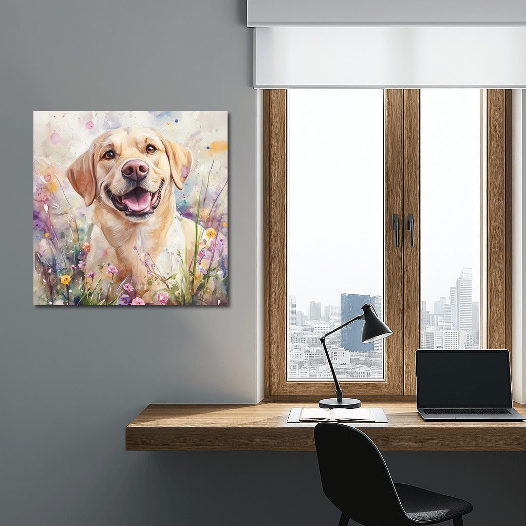 Flower Labrador: Oasis of Joy