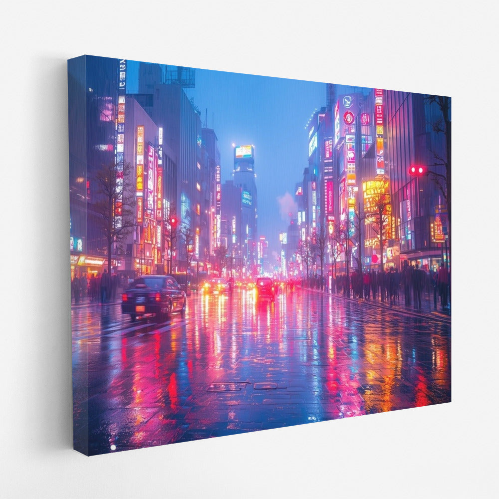 Harmony of Light: A Night Ode to Neon