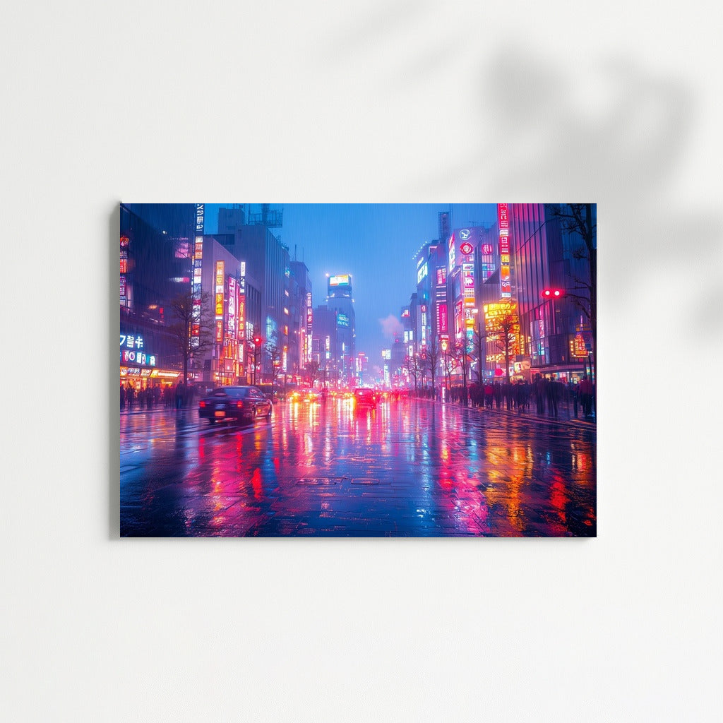 Harmony of Light: A Night Ode to Neon