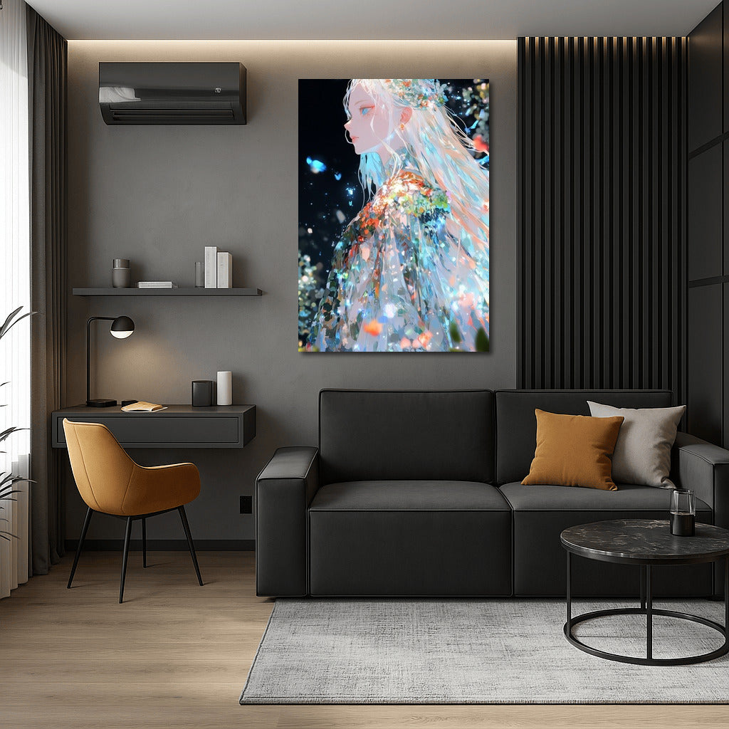 Luminous Flowers of Illusions