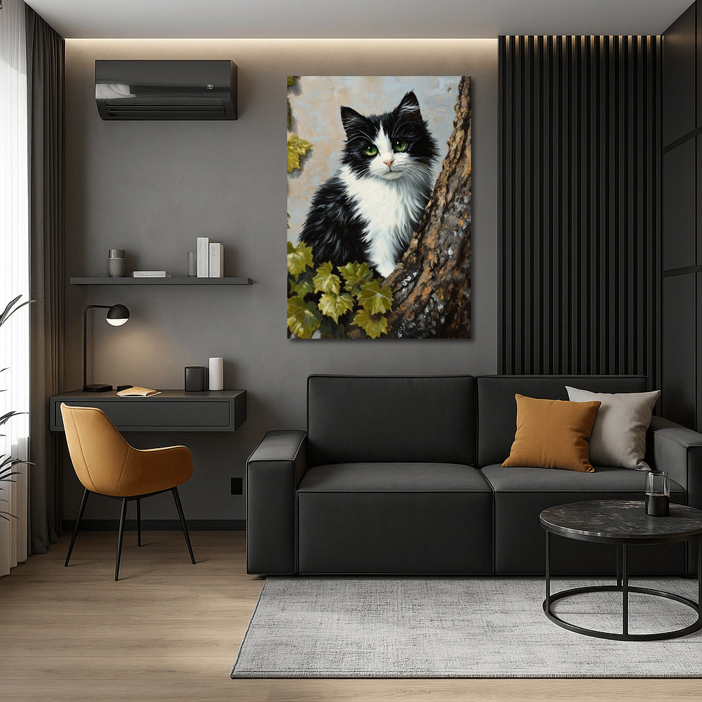 Harmony in Stripes: Nature's Furry Guardian