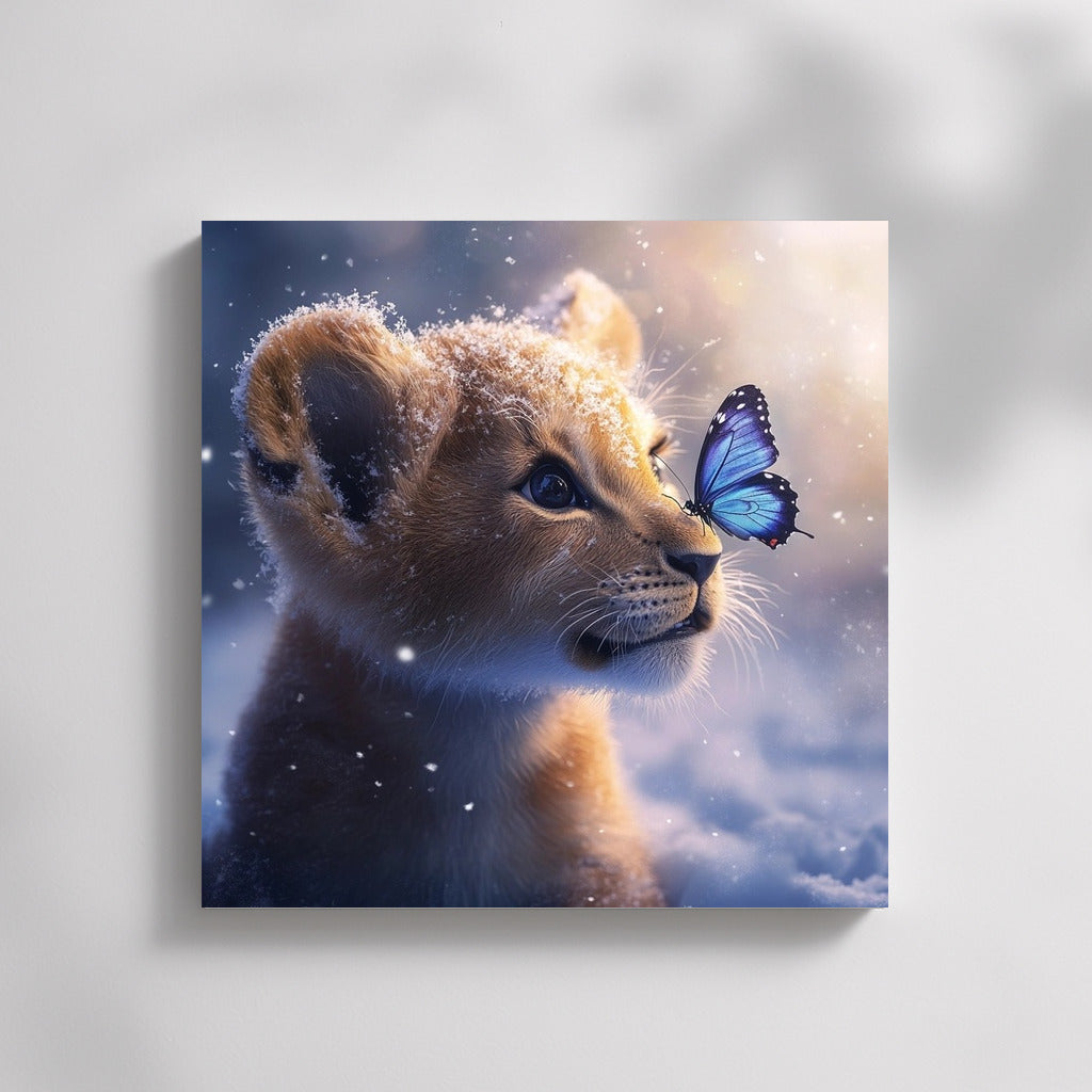 A Trembling Acquaintance: The Lion Cub and the Butterfly