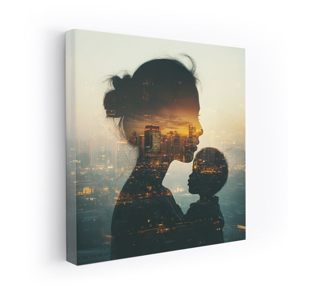 Merging City Silhouettes