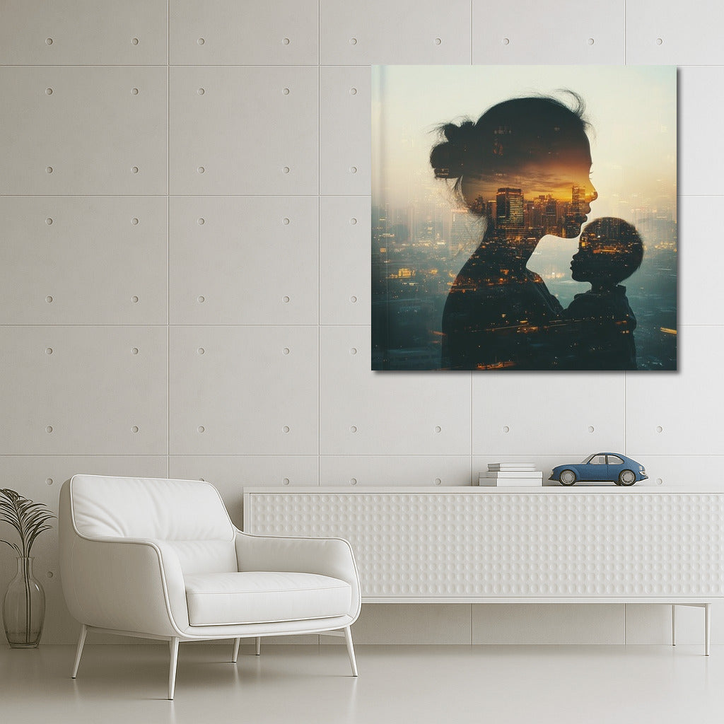 Merging City Silhouettes