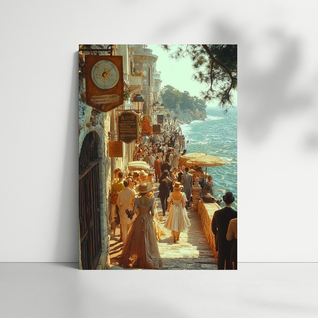 Walk of Time on Sunny Beach