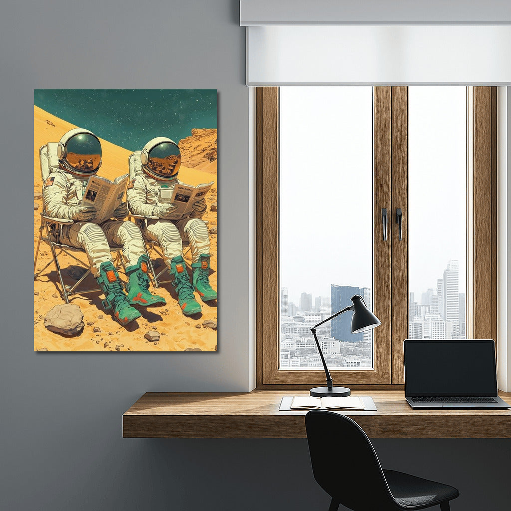 Reading Among the Stars: Adventure on a Distant Planet