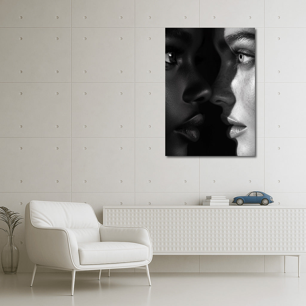 Contrasts of Faces: The Mystery of Light and Shadow