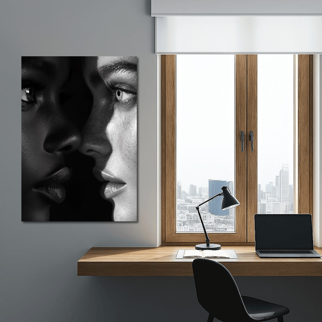 Contrasts of Faces: The Mystery of Light and Shadow