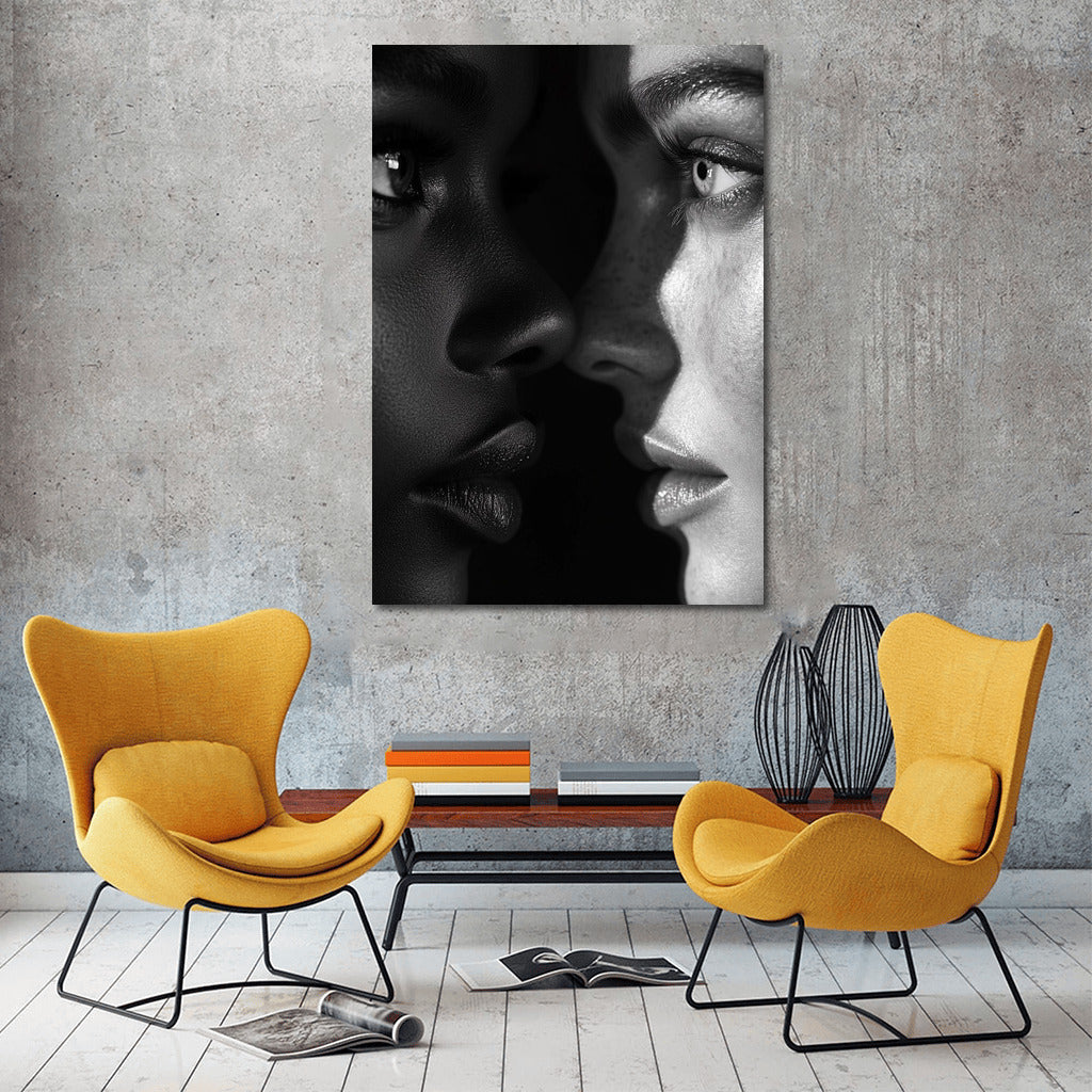 Contrasts of Faces: The Mystery of Light and Shadow