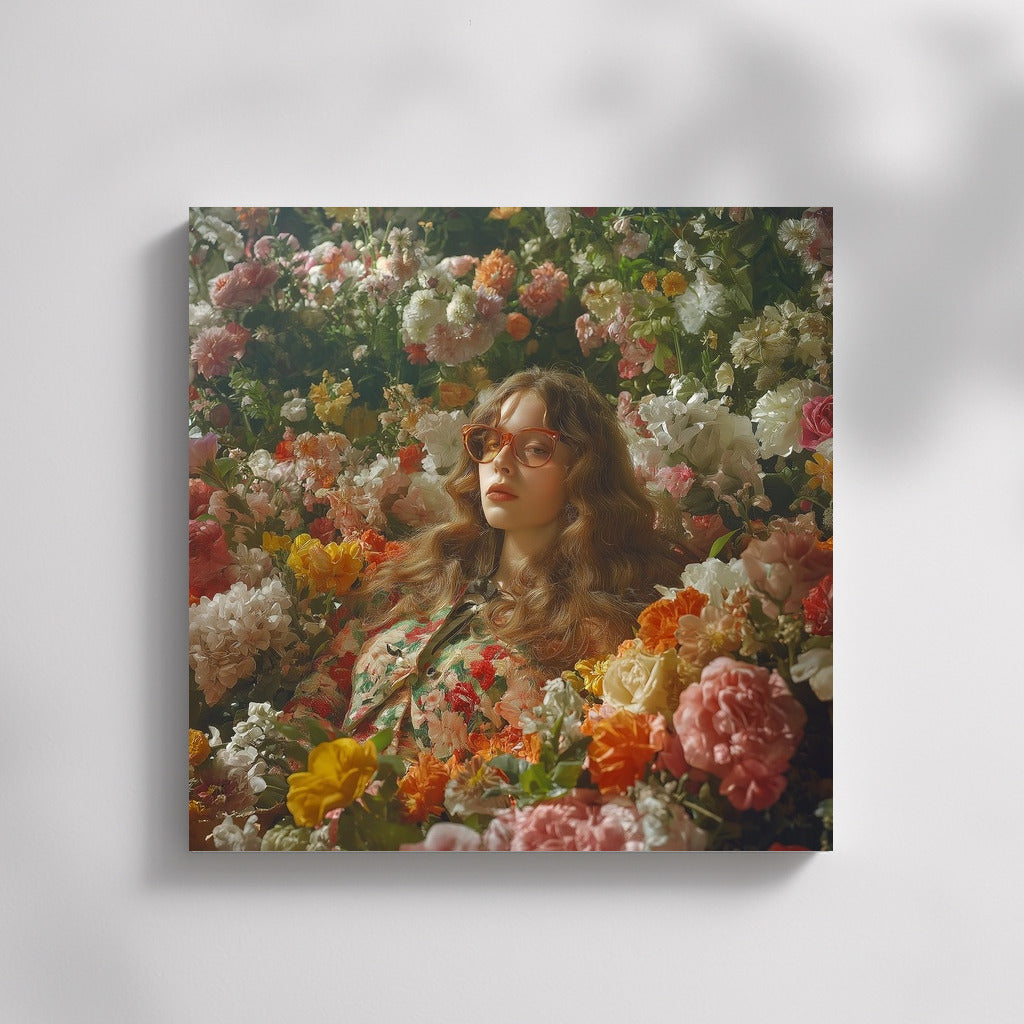 Flower Mystery: Figure in Petals