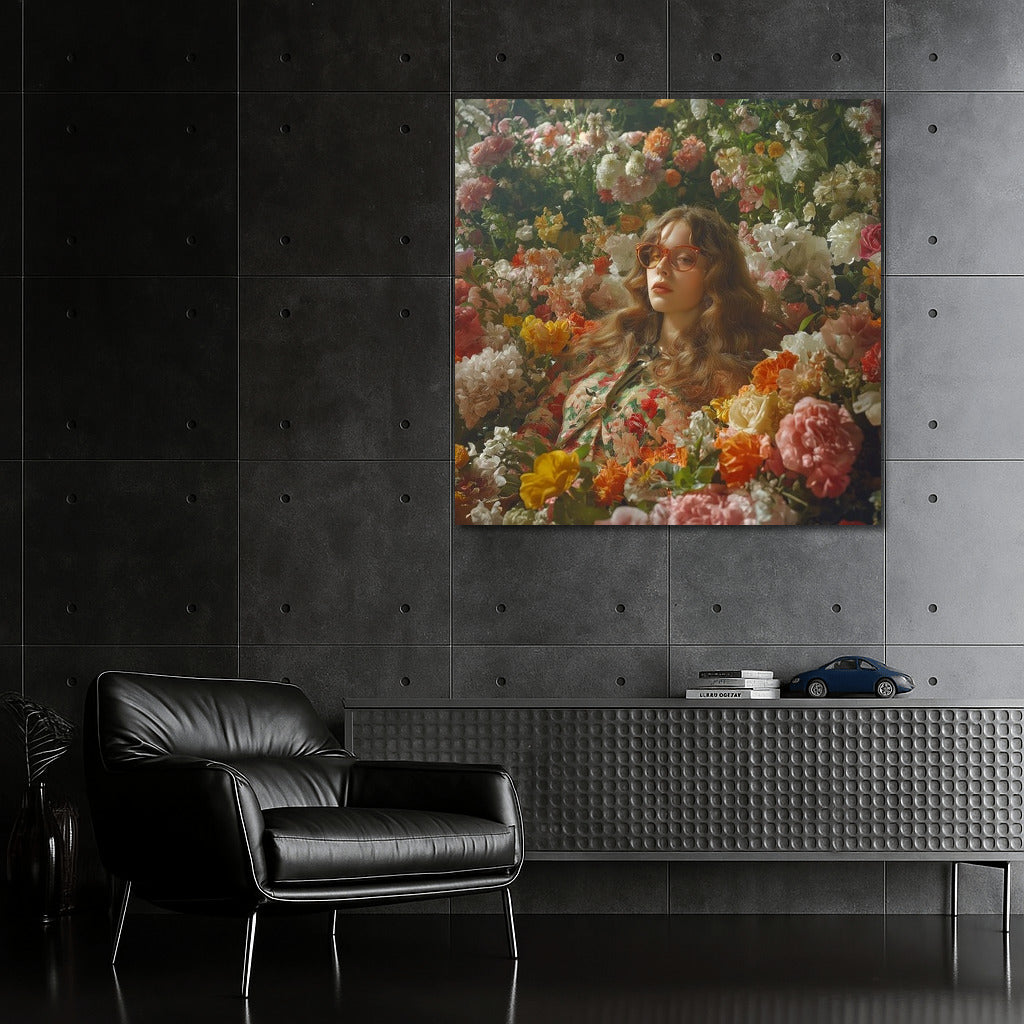 Flower Mystery: Figure in Petals