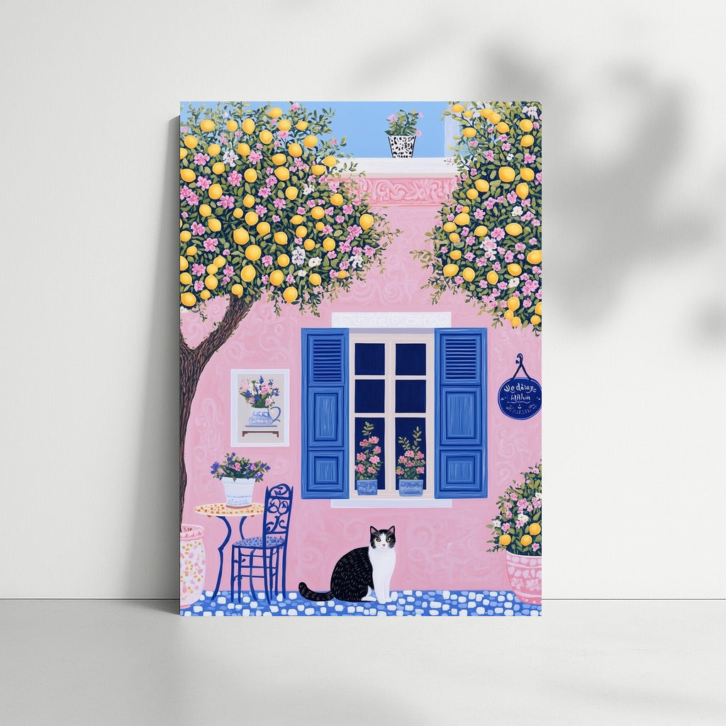 Lemon Oasis by Pink Walls