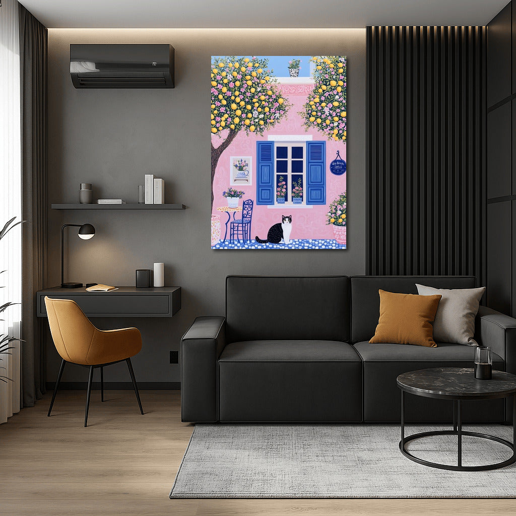 Lemon Oasis by Pink Walls