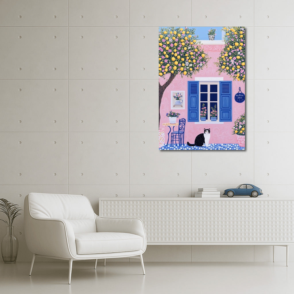 Lemon Oasis by Pink Walls