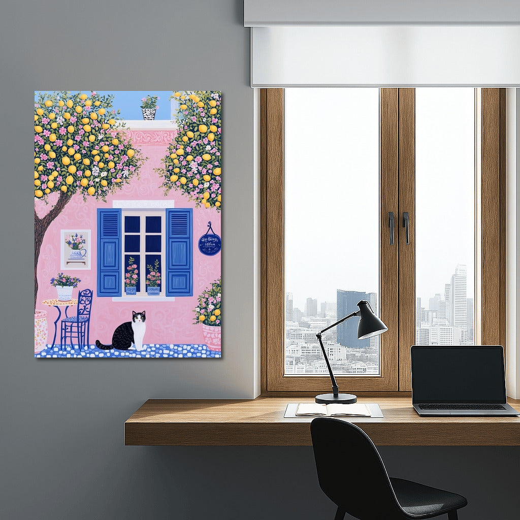 Lemon Oasis by Pink Walls