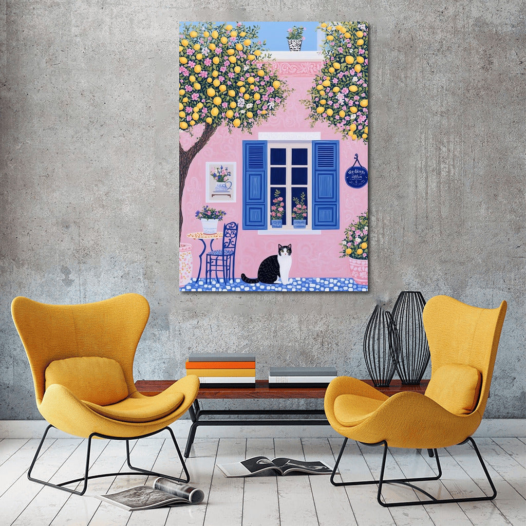Lemon Oasis by Pink Walls