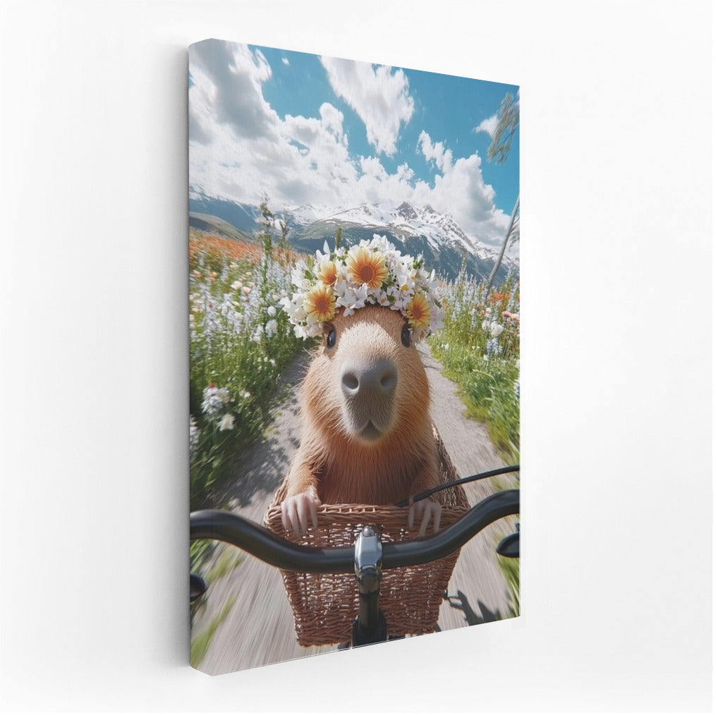 Capybara's Flower Crown Bike Ride