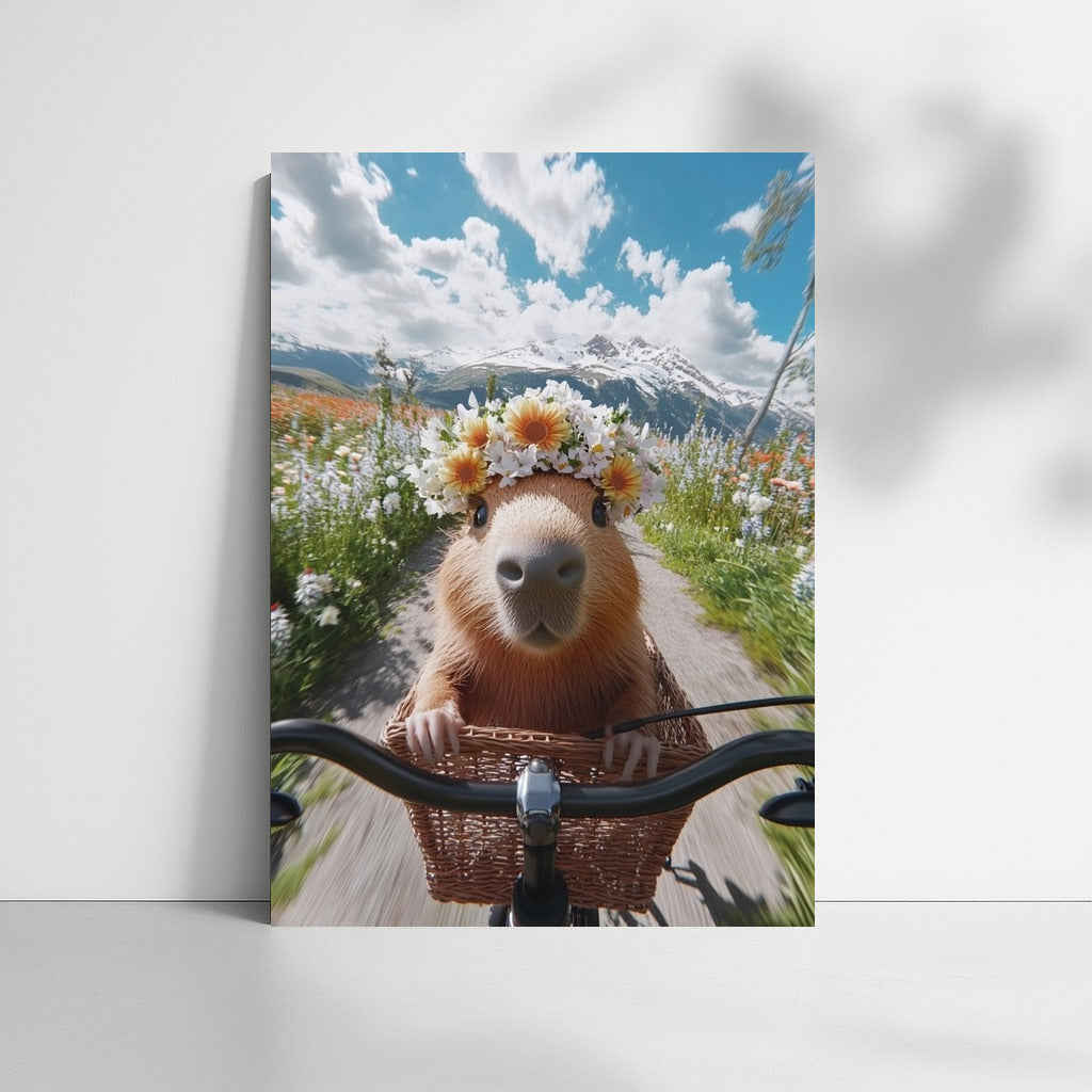 Capybara's Flower Crown Bike Ride