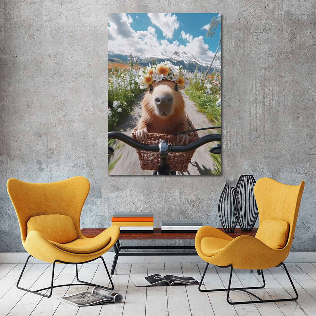 Capybara's Flower Crown Bike Ride