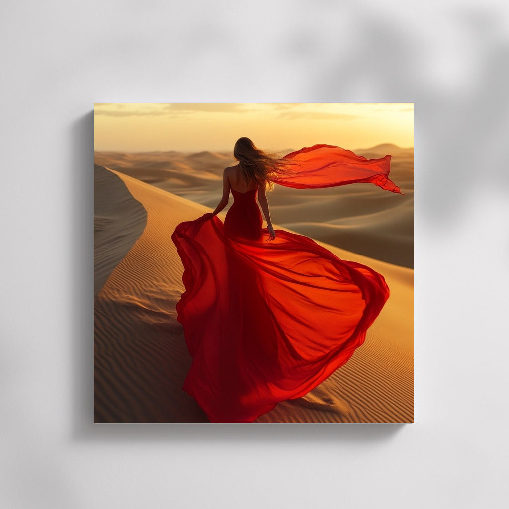 Crimson Serenade of the Dunes