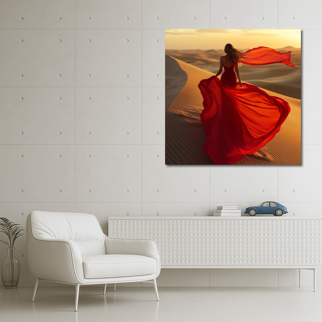 Crimson Serenade of the Dunes