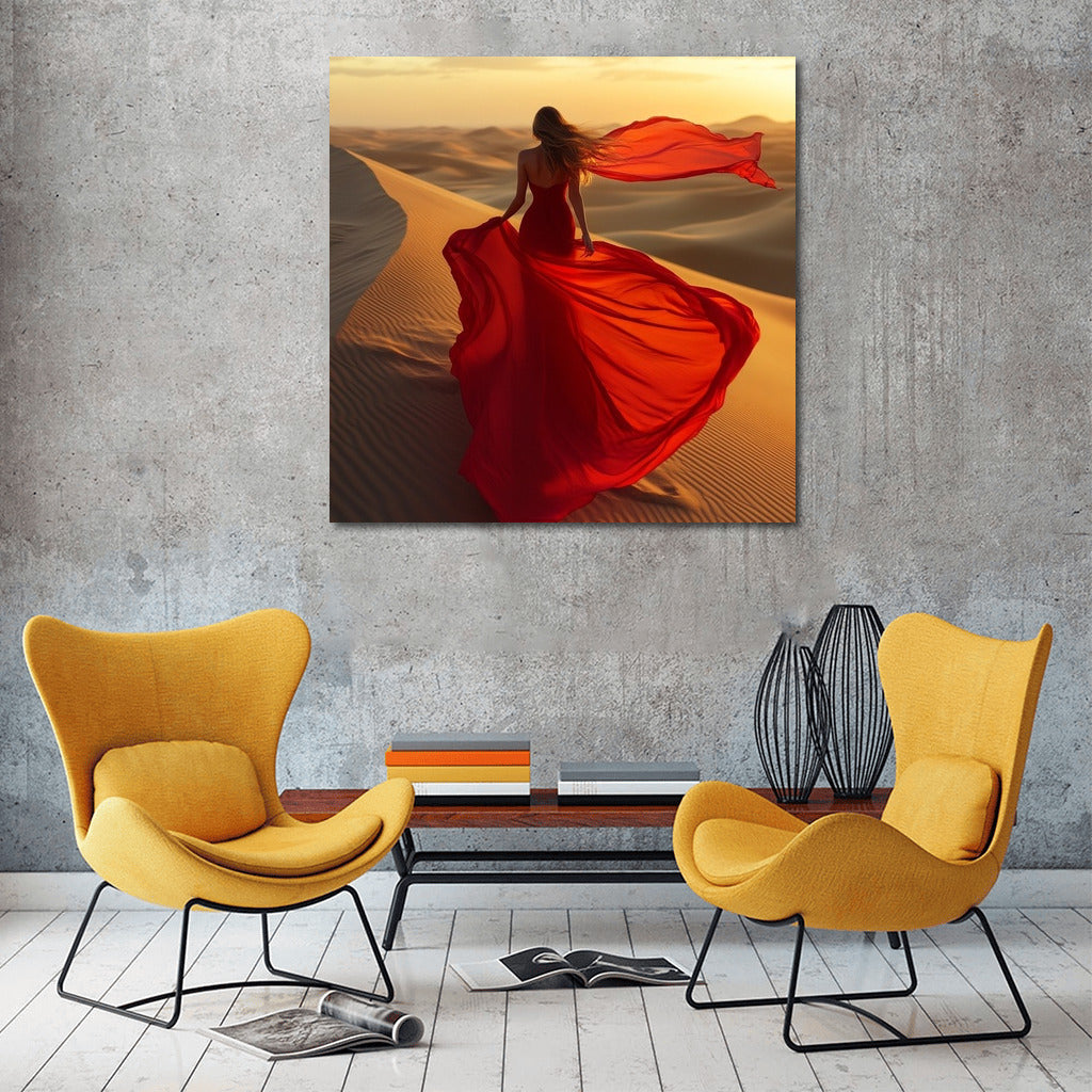 Crimson Serenade of the Dunes