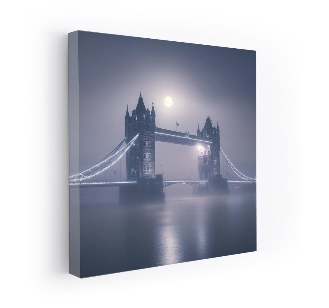 Misty Glow of London Night