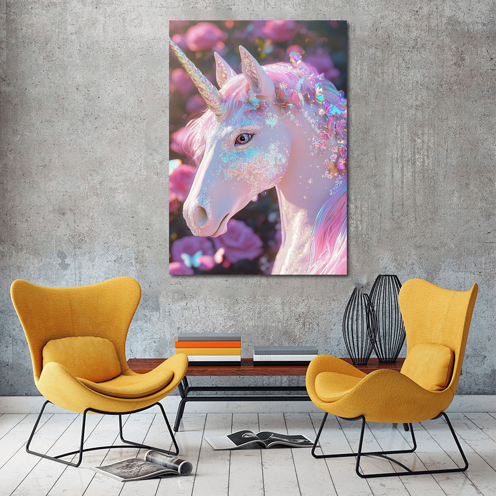 The Unicorn's Flower Tale