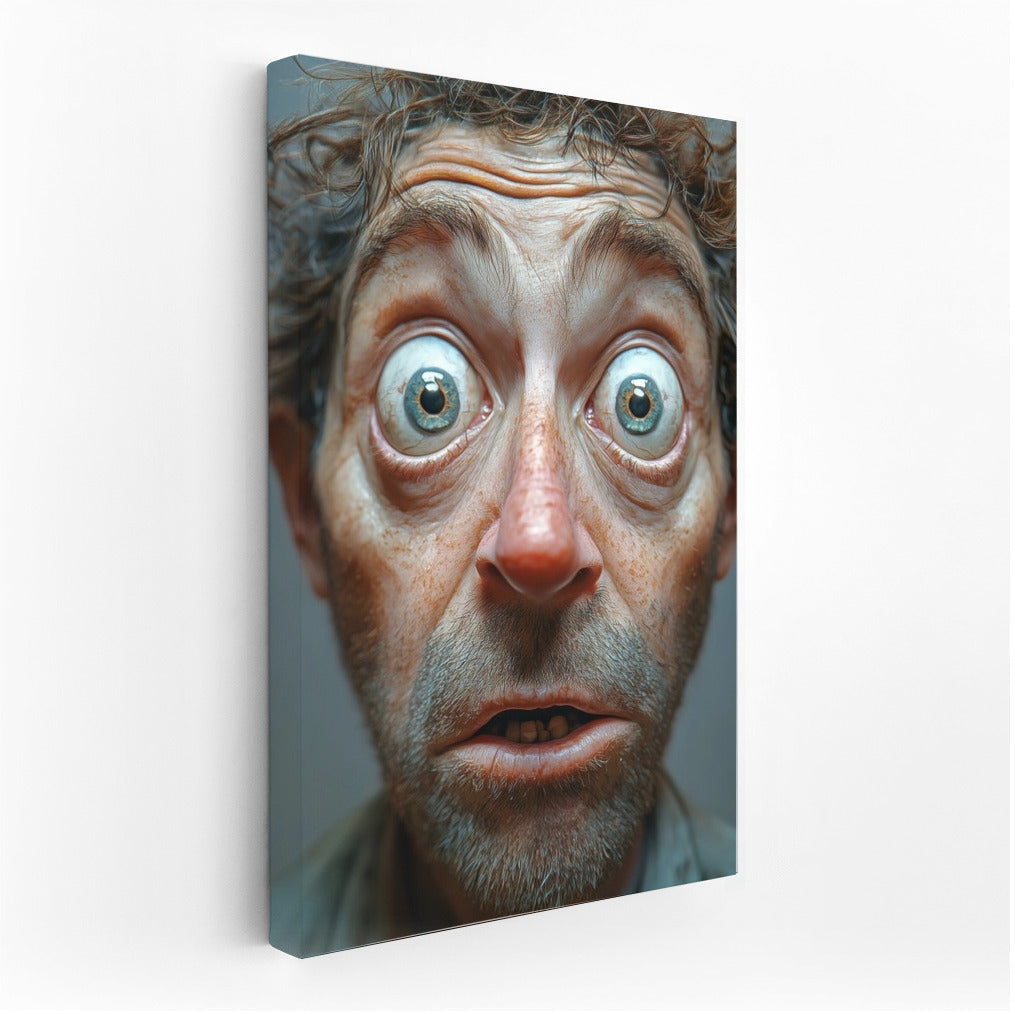 Wow Effect: The Surprised Hero's Look
