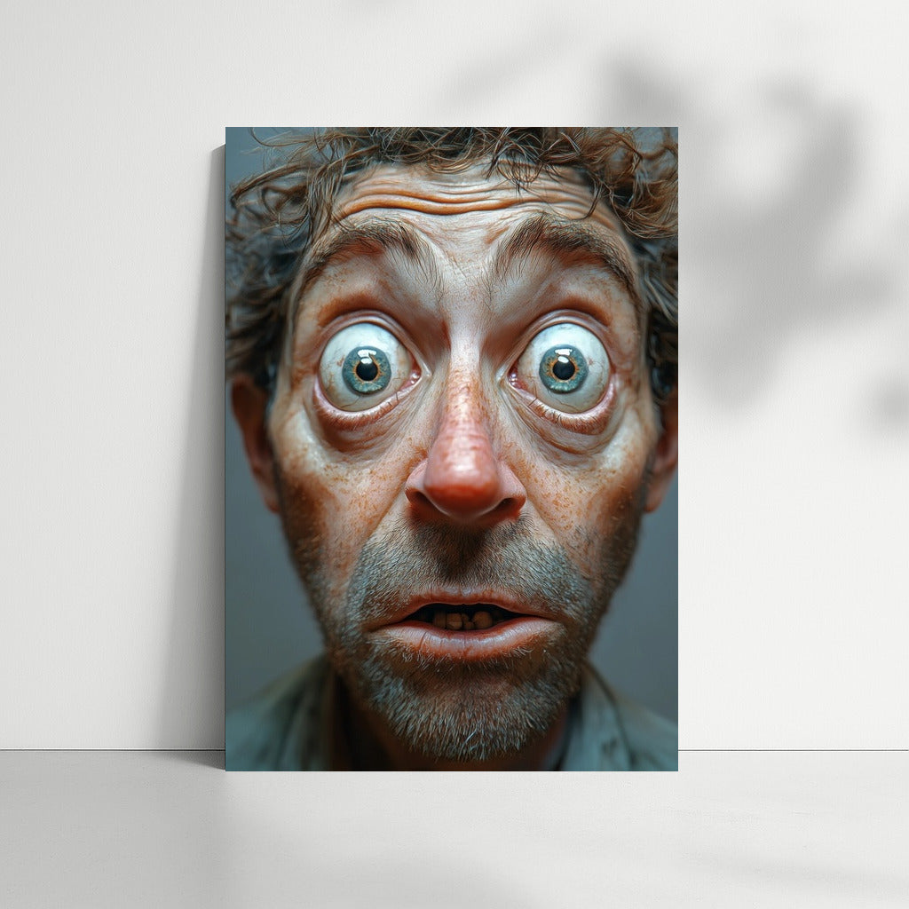 Wow Effect: The Surprised Hero's Look