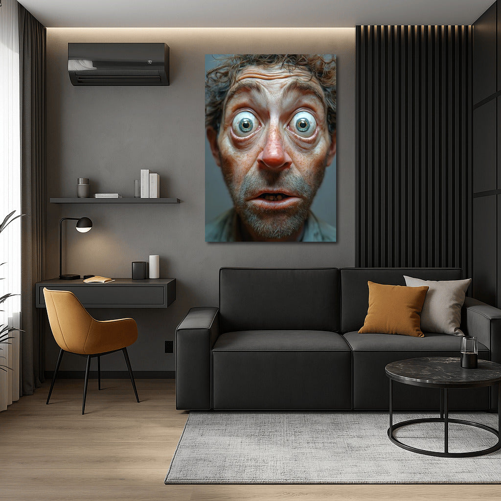 Wow Effect: The Surprised Hero's Look