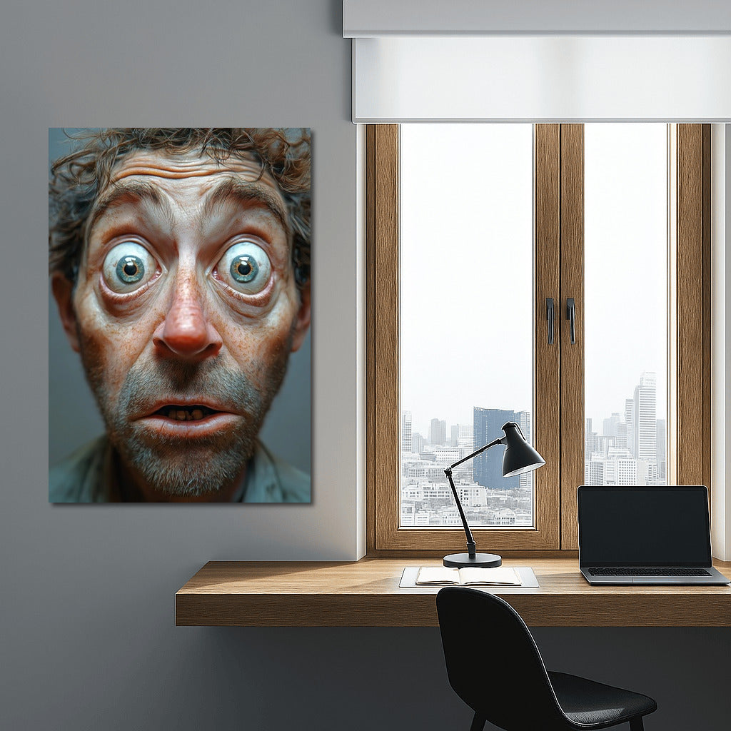 Wow Effect: The Surprised Hero's Look