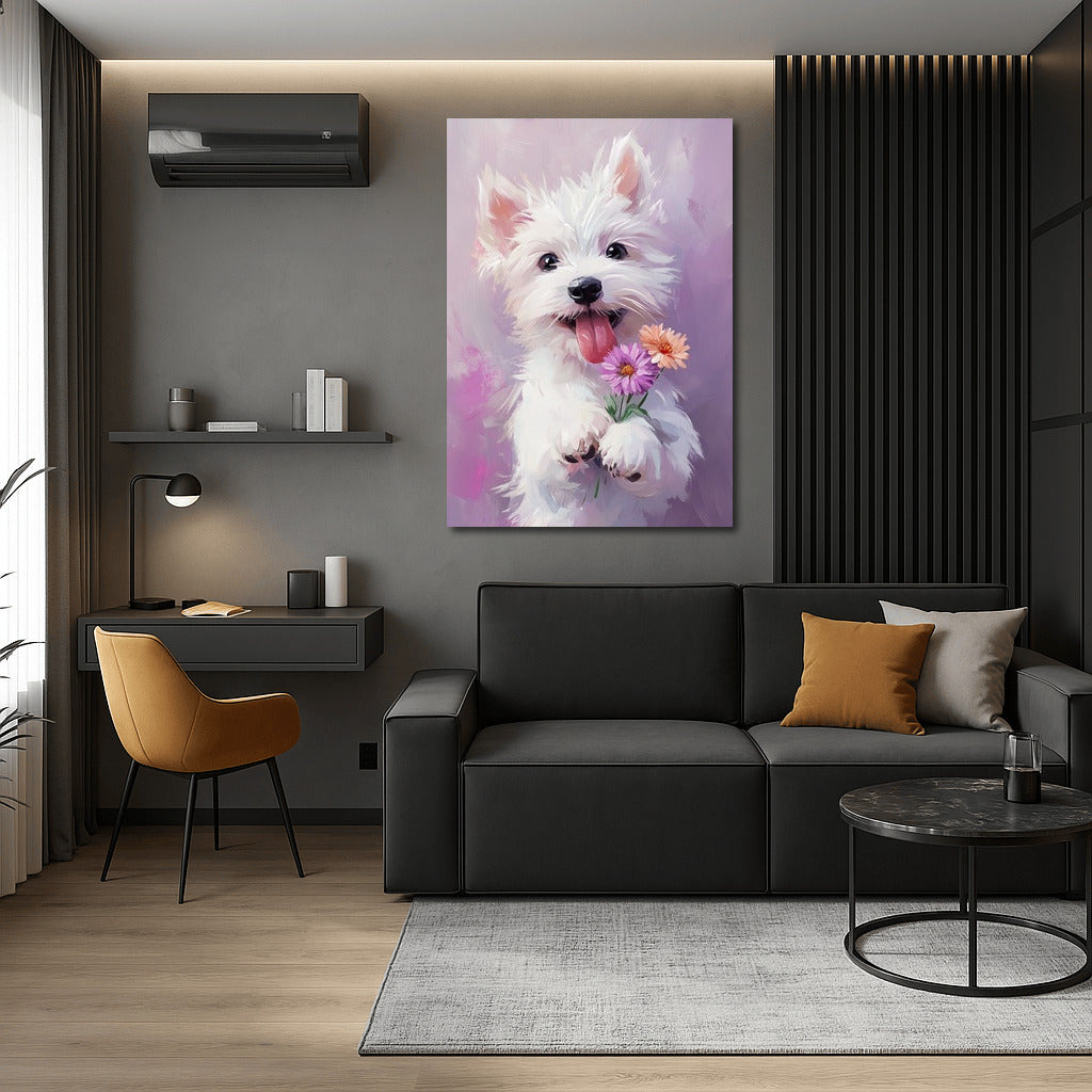 Flower Puppy: Joy to the Home