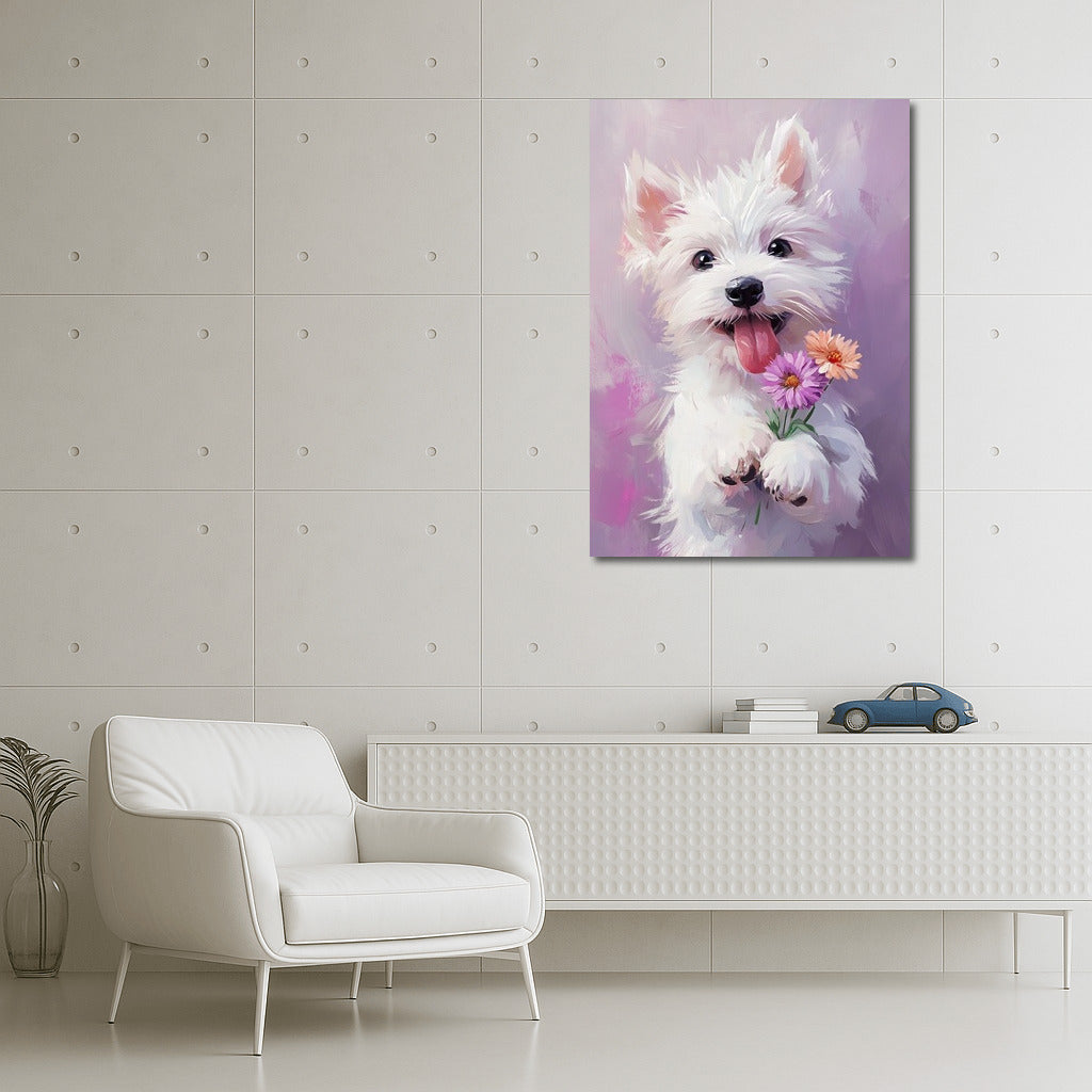 Flower Puppy: Joy to the Home