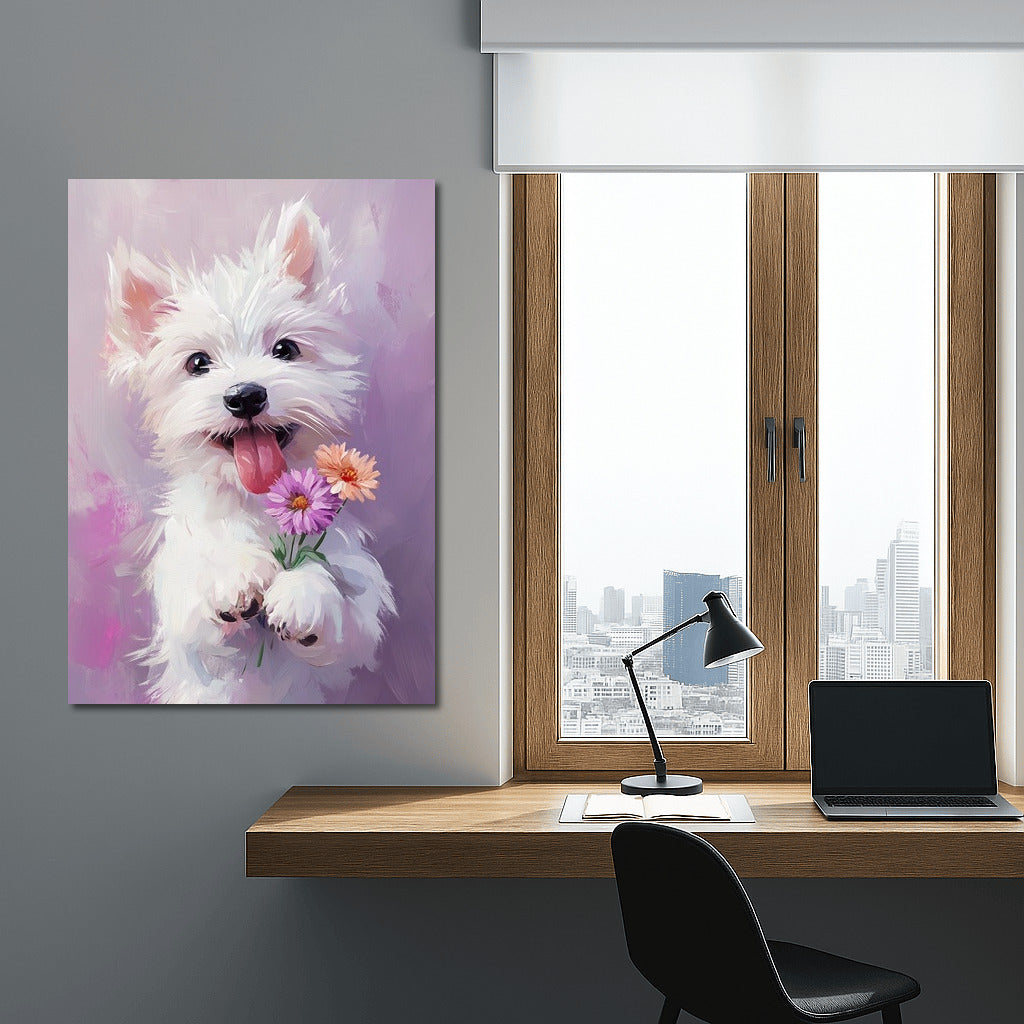 Flower Puppy: Joy to the Home